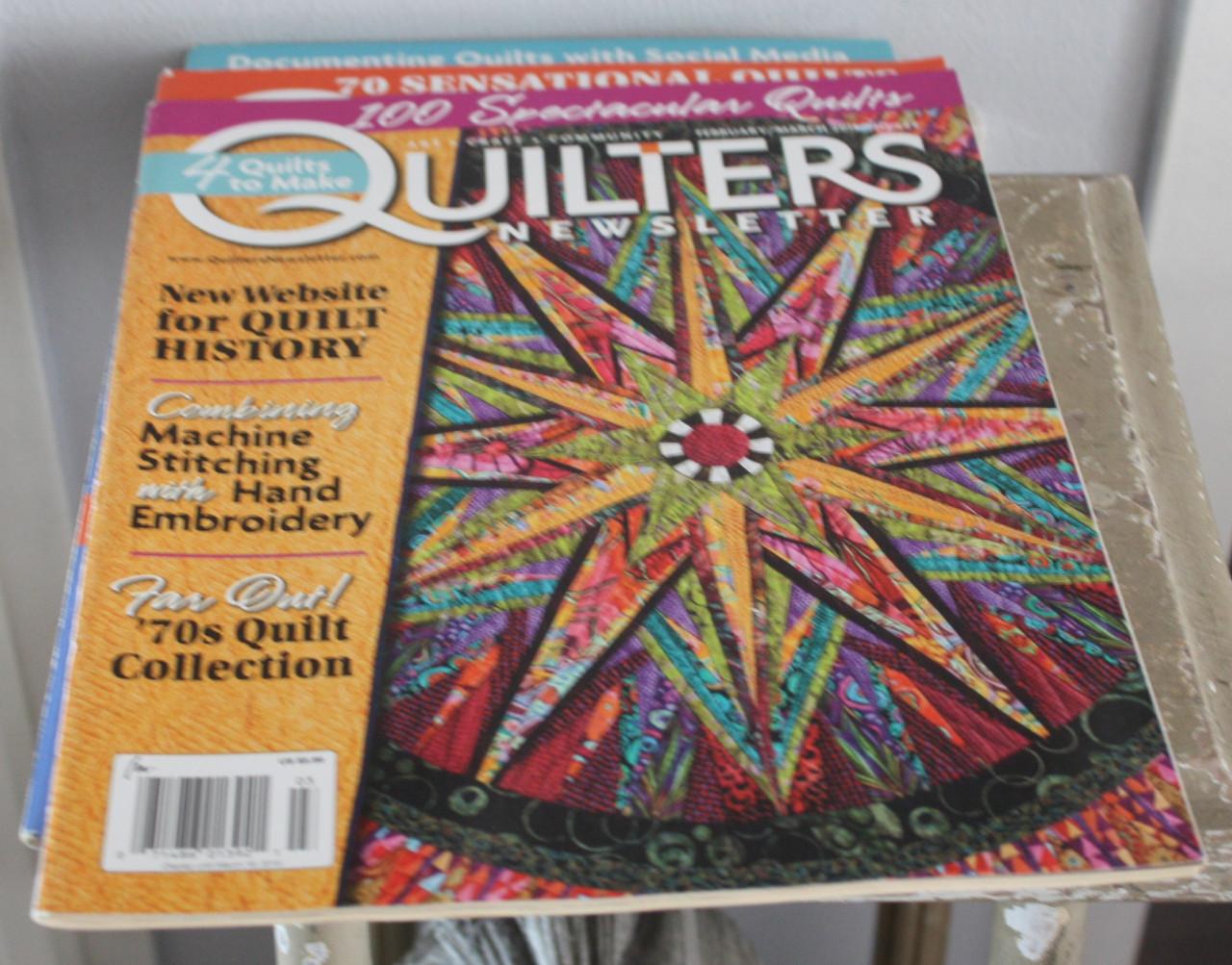 Quilters newsletter magazine 2005  nr 373 nr374 nr 375