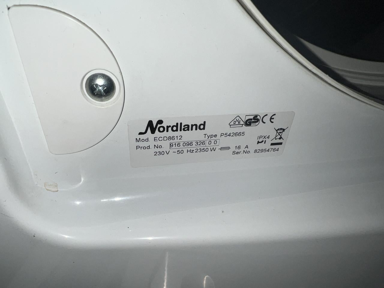 Condens droger inhoud 6 kg. als nieuw