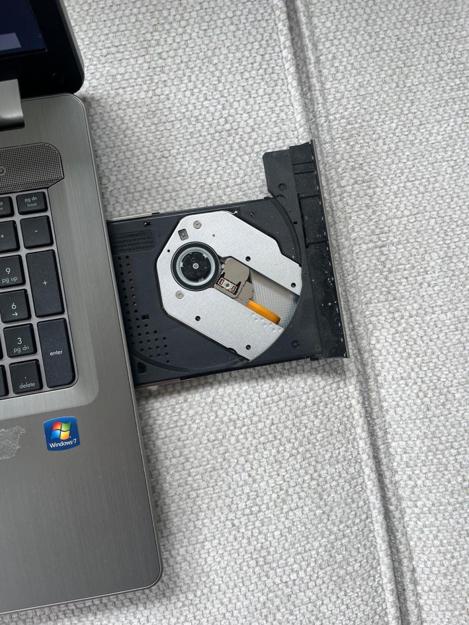 HP laptop met hoes