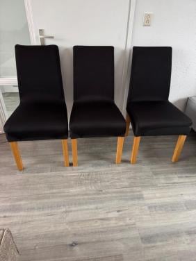 Complete set stoelen en tafel