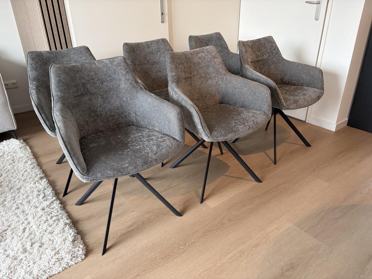6 eetkamer stoelen Tuscany
