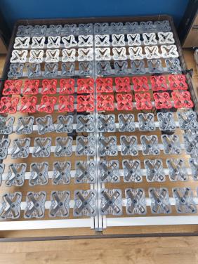 2 elektrische verstelbare bedbodems