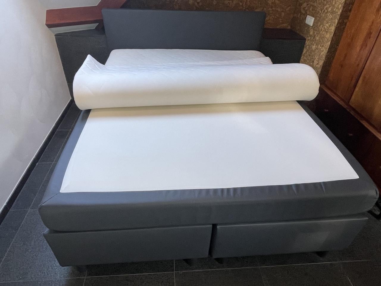 Boxspring bed inclusief topper 160x200cm