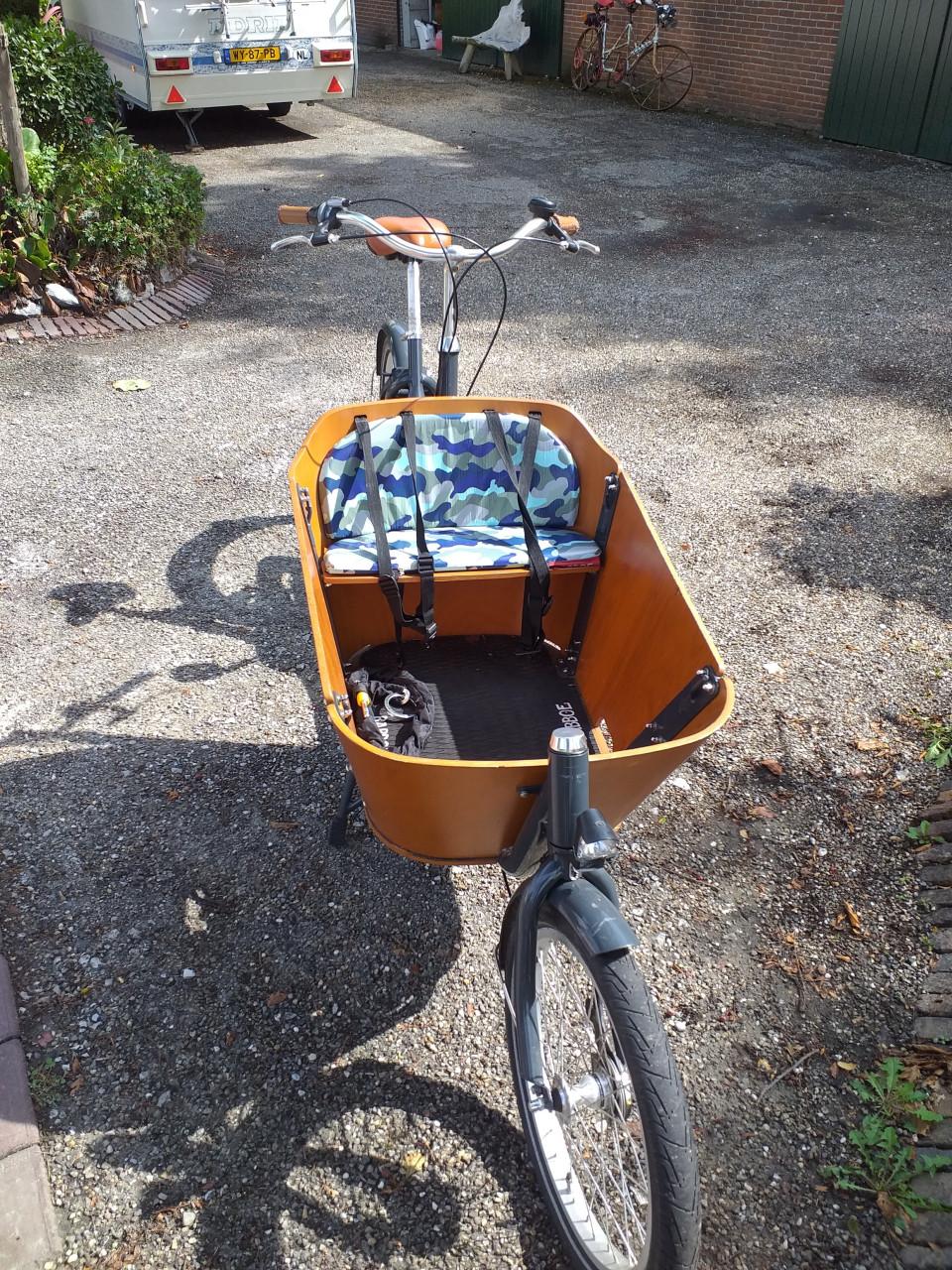 """MOOIE BABBOE CITY BAKFIETS ZO GOED ALS NIEUW (((niet elektrische)))""""