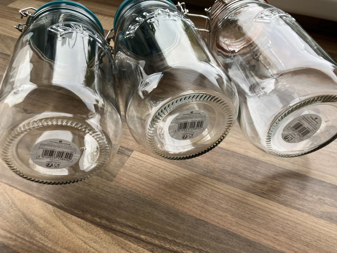 Kilner beugelpot 3st 1,5ltr