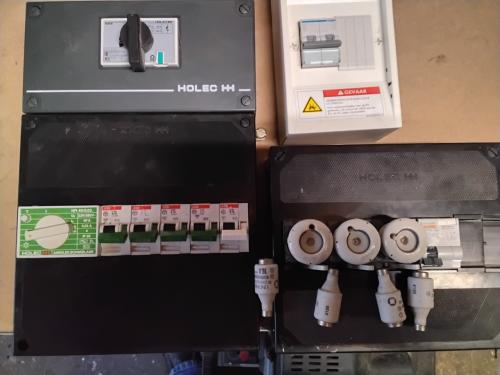 Meterkast onderdelen