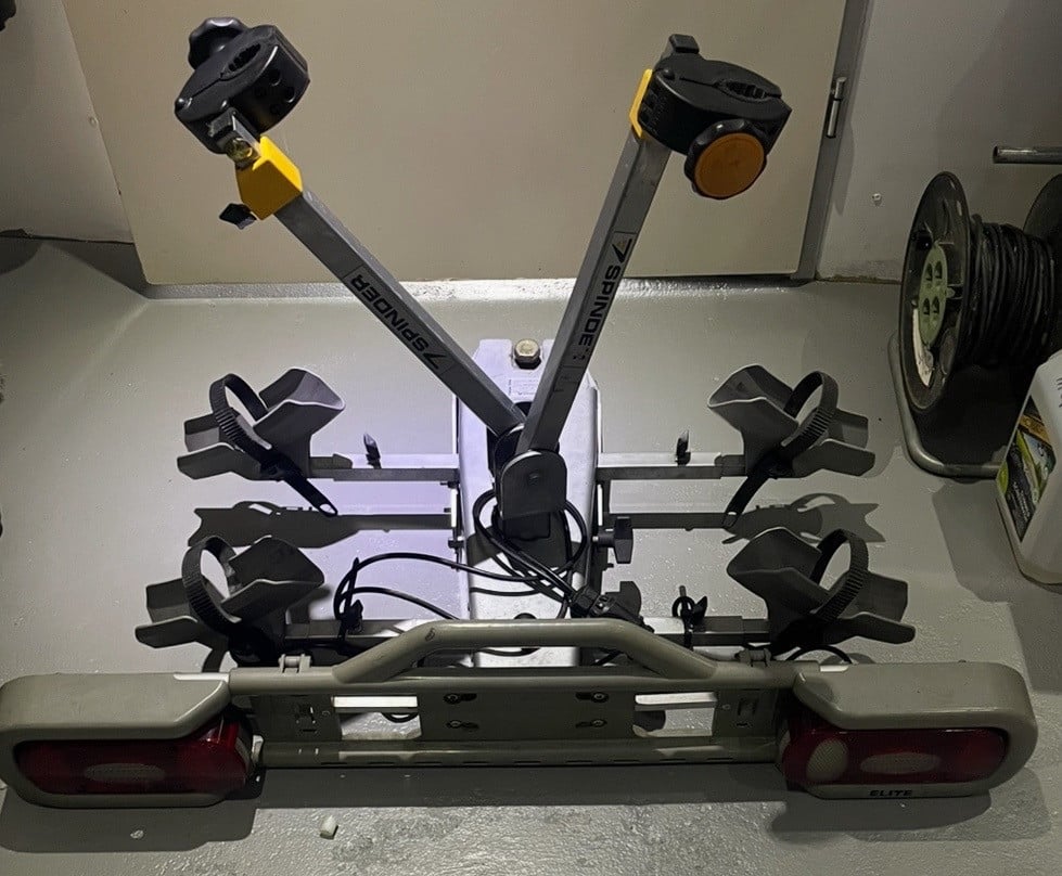 Spinder falcon Elite Fietsendrager, E-bike. Kantelbaar 2x 35kg