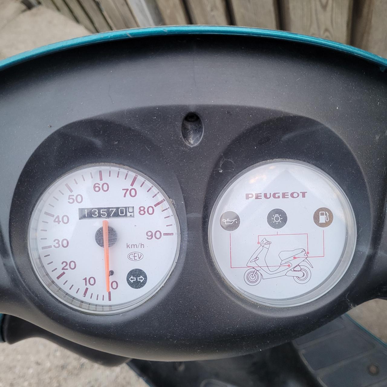 Peugeot zenith snorscooter