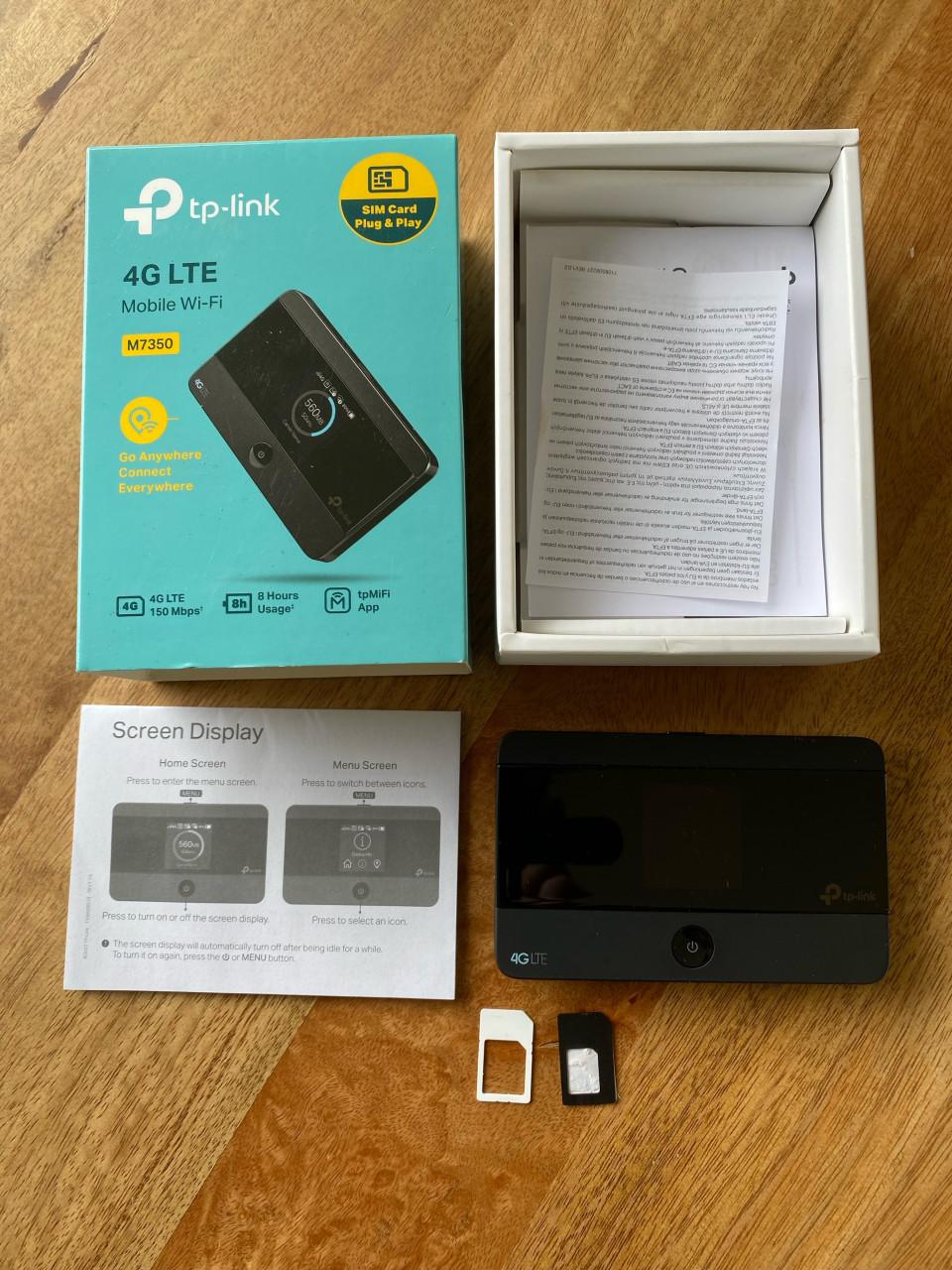 Tp-link 4G mifi router