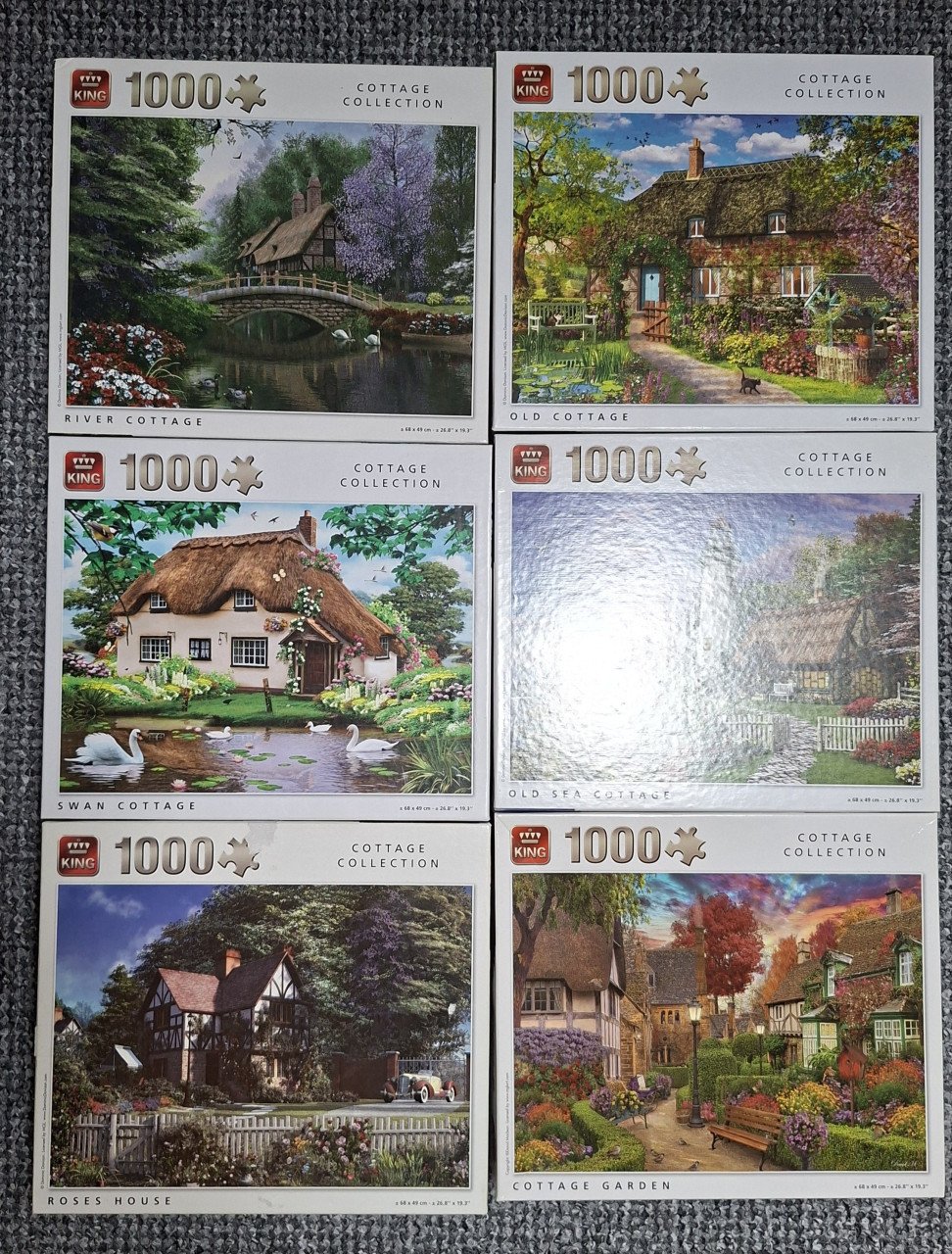 King puzzels 1000 stukjes