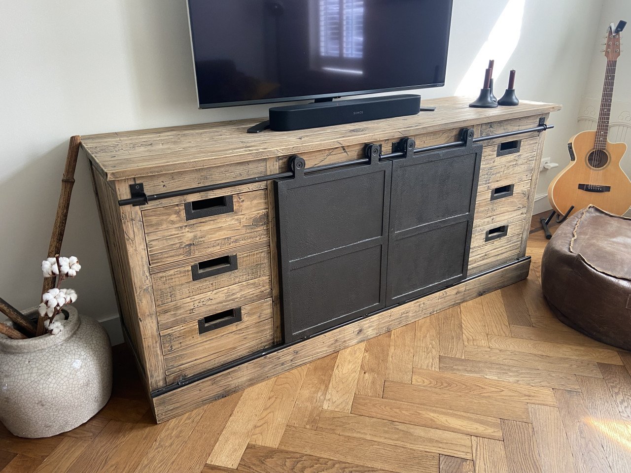 Dressoir Industrial - Old Pine ( van De Pagter M'burg)