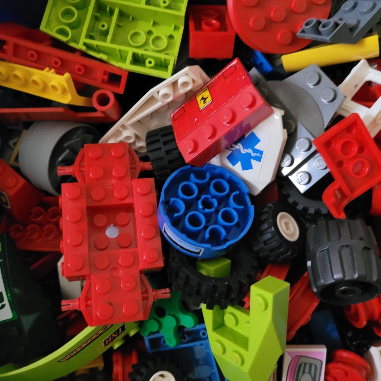 Losse lego onderdelen grote partij