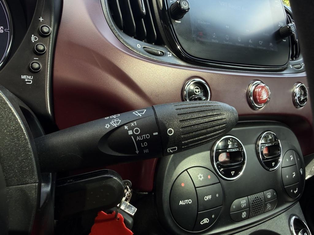 Fiat 500 1.0 hybrid lounge - lederen bekleding -