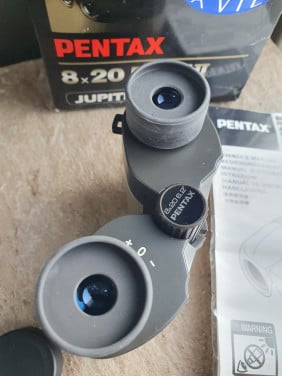 Zgan kleine, krachtige verrekijker Pentax MCF Jupiter II 8x20....
