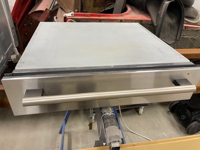 Siemens inbouw bakoven en warmhoudlade