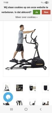 Tunturi centuri c100 crosstrainer