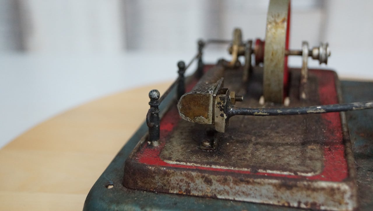 Vintage Fleischman Stoommachine