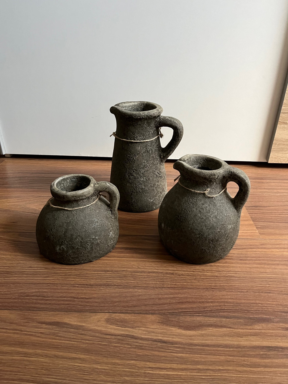 Stenen kannen (set van 3)