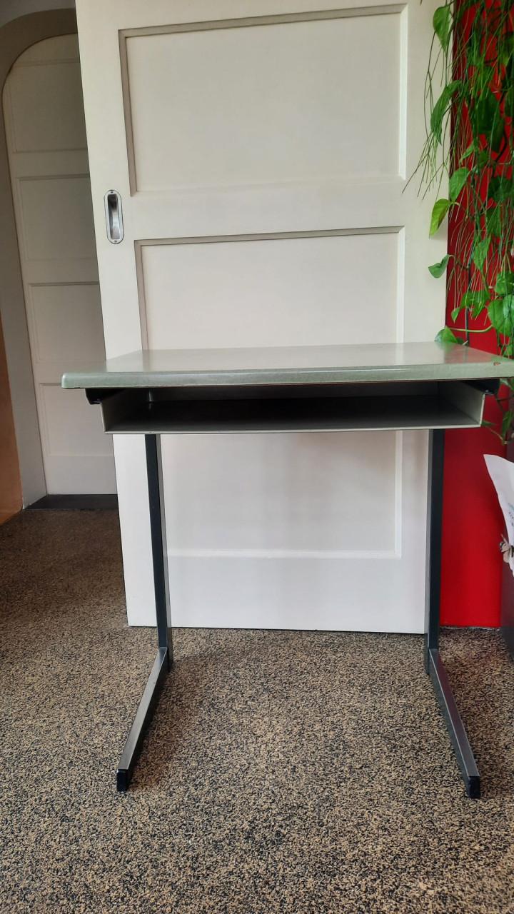 Groen bureau Vintage 70X75x50cm