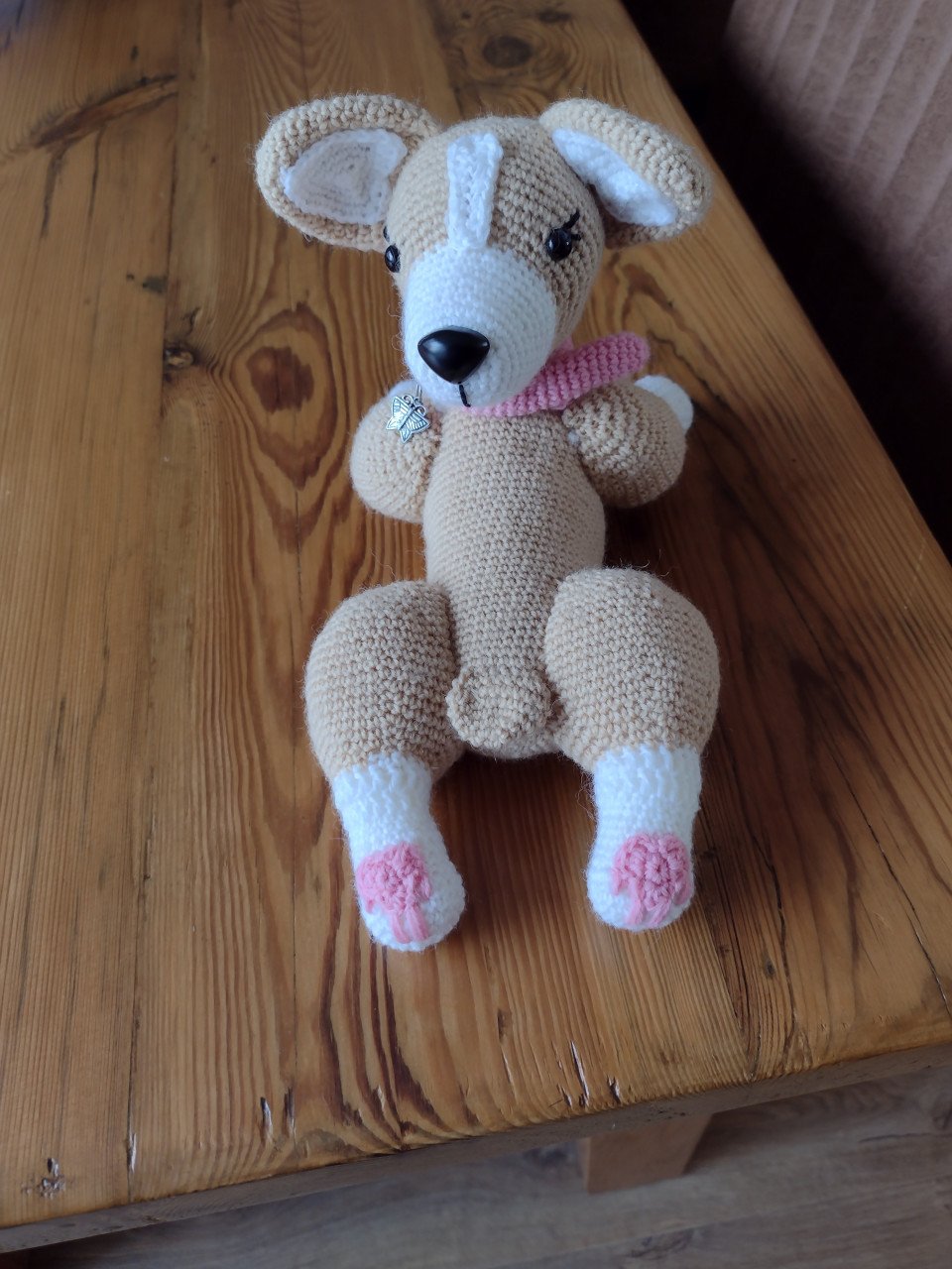 Gehaakte Welsh corgi