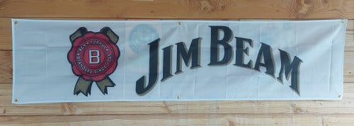 Jim Beam Banner/Vlag   NIEUW