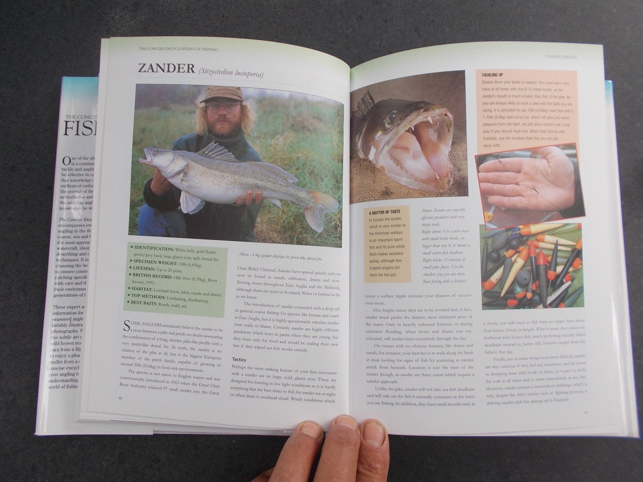 FISHING : Zee-, ZOET-VLIEGVISSEN  . 256 pagina's