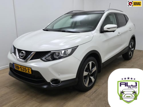 Nissan Qashqai occasion automaat 1.2 connect edition met parkeercamera en p