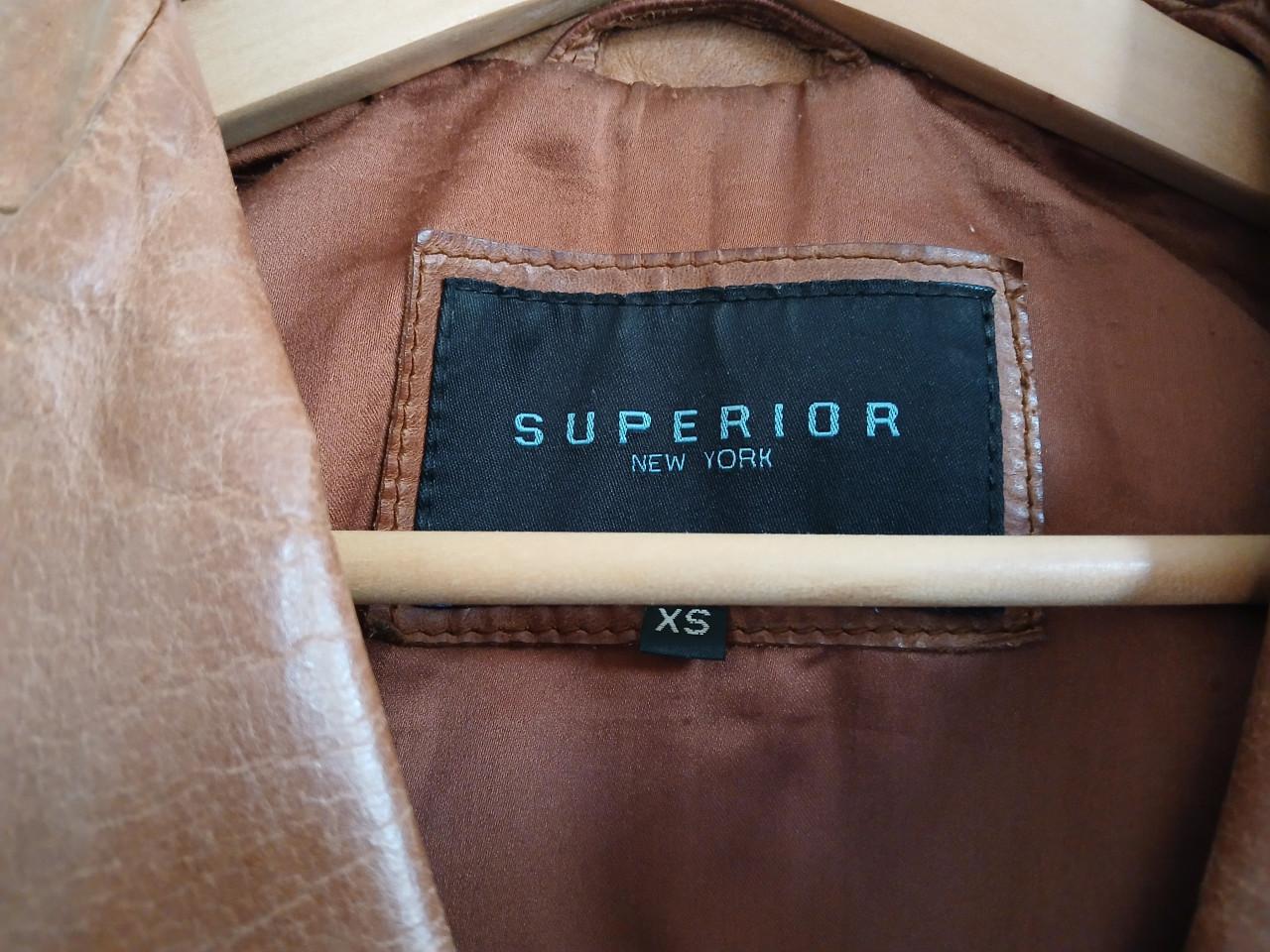 Leren jas dames/meisjes maat XS