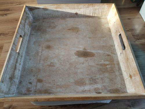 Houten dienblad van Intratuin