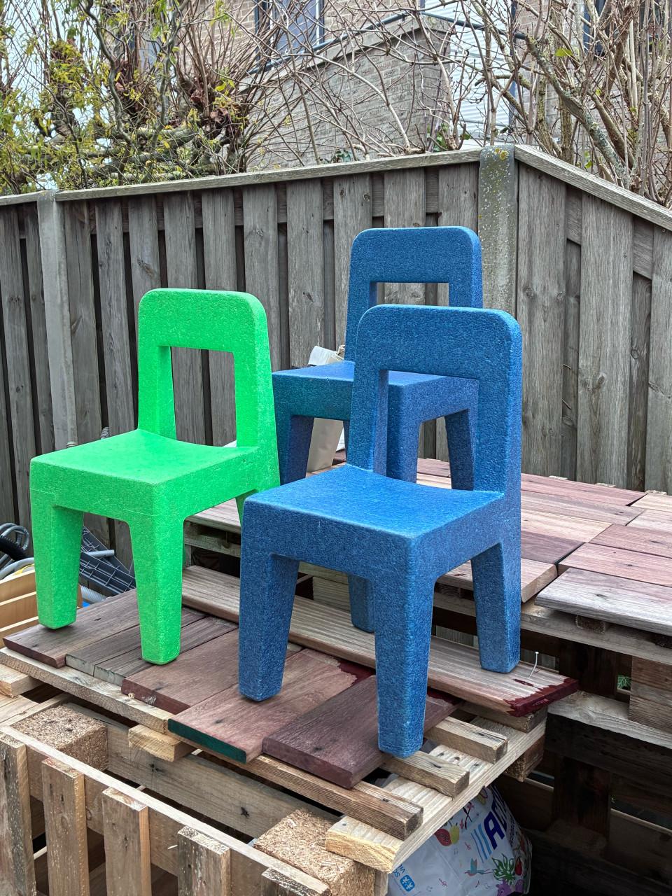 3 Seggiolina Pop kinderstoelen door Enzo