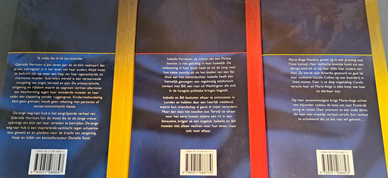 3 boeken van Danielle Steel