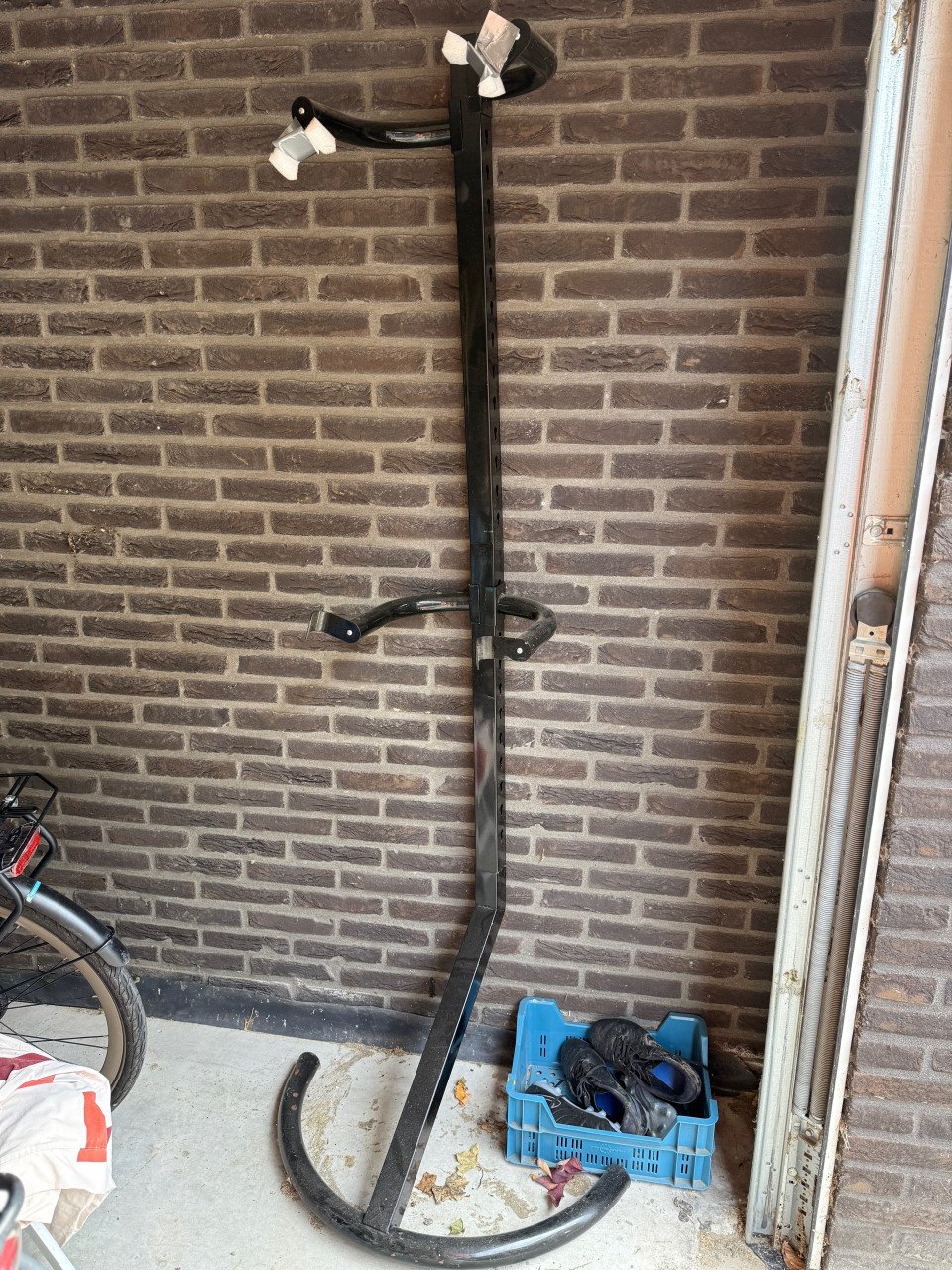 Fietsenrek voor 2 fietsen in de garage