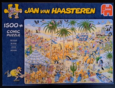 Jan van Haasteren - De Oase - 1500 stukjes compleet