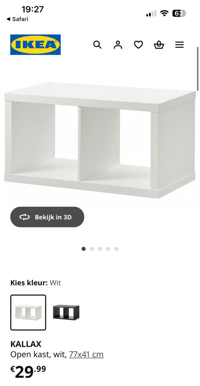 IKEA Kallax kasten