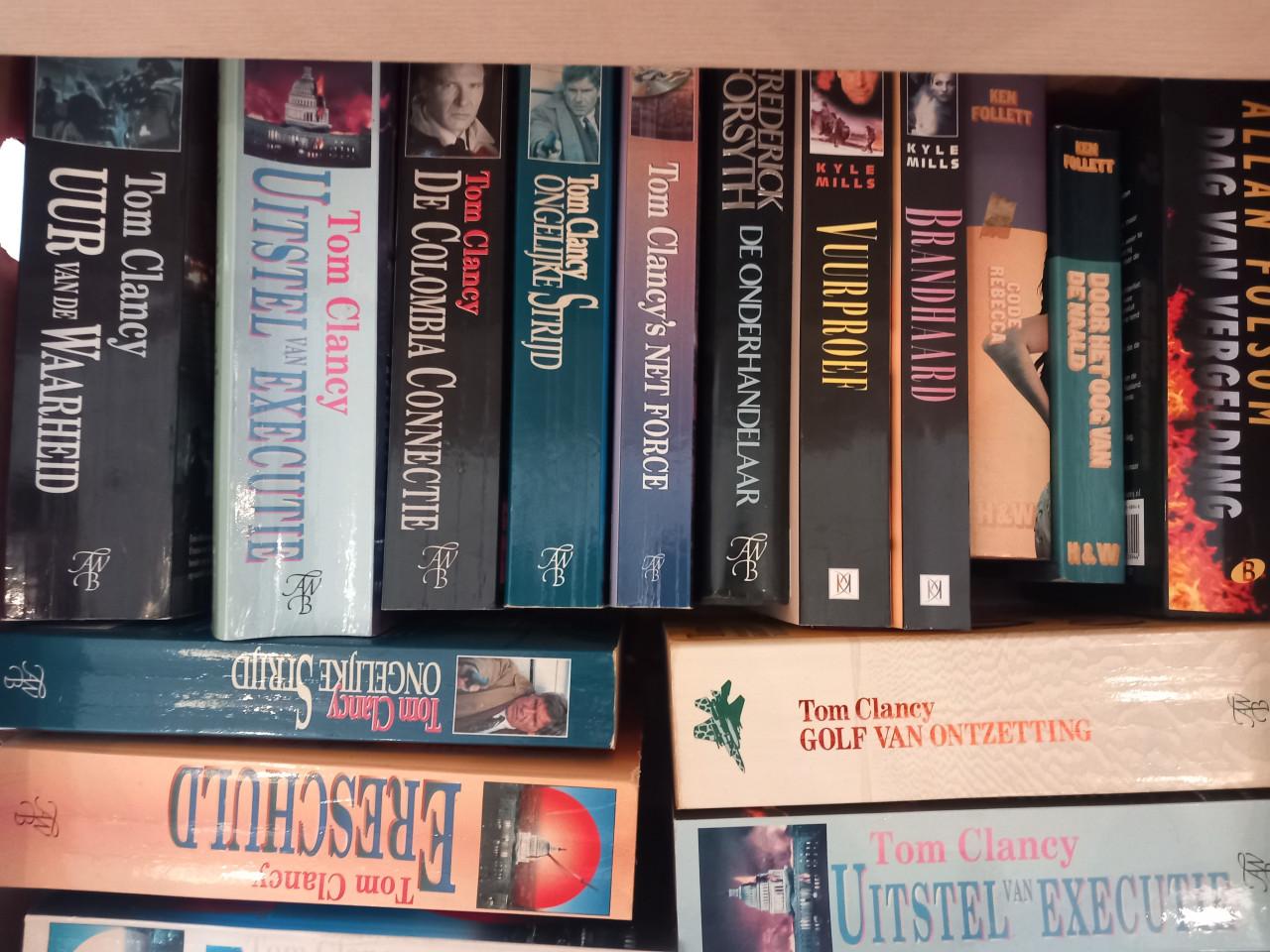 Thrillers voor 1 euro per stuk