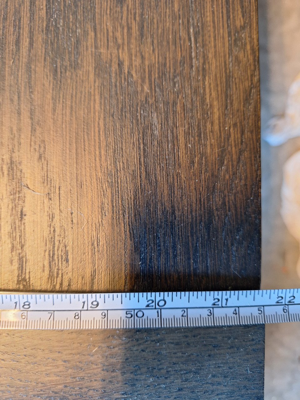 Dressoir eettafel en salontafel