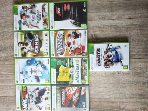 Xbox games, verschillende sporten