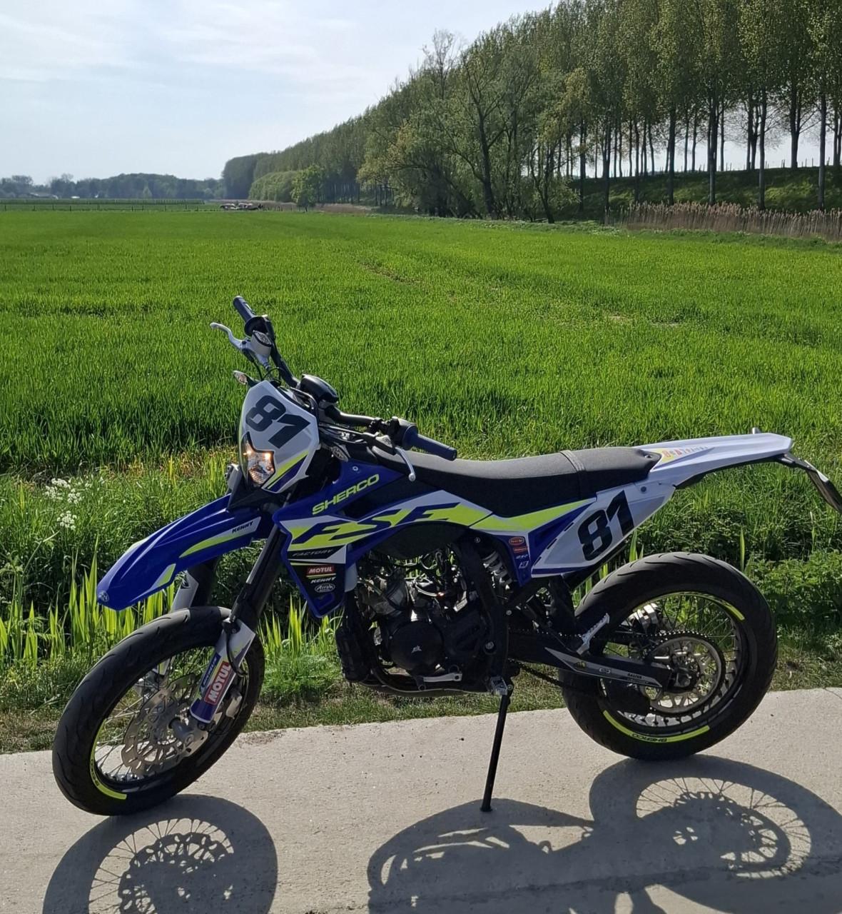 Schakelbrommer: Sherco SM/RS 50 Factory