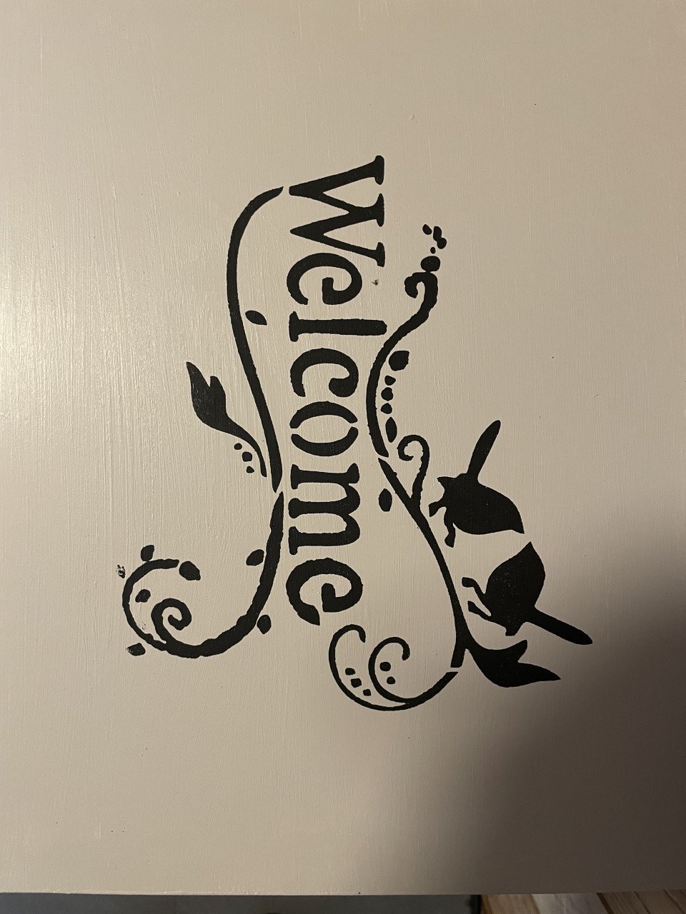 Sierlijk beige Nachtkastje