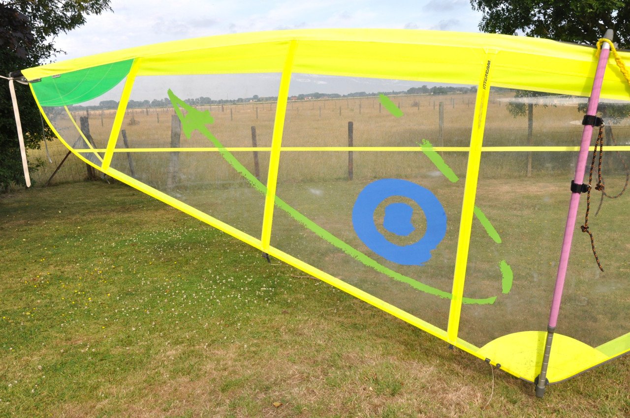 5.0m2 NeilPryde Gybe - Freeride tuigage