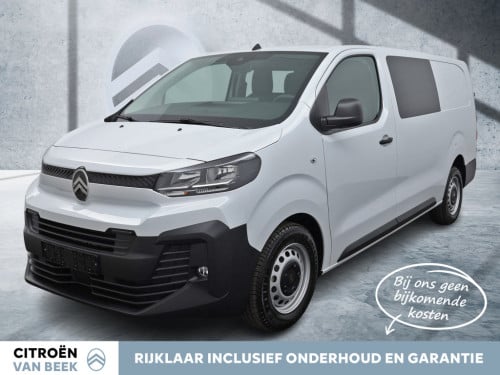 Citroen Jumpy bluehdi 145pk automaat l3 dubbel cabine | apple carplay | 2,9
