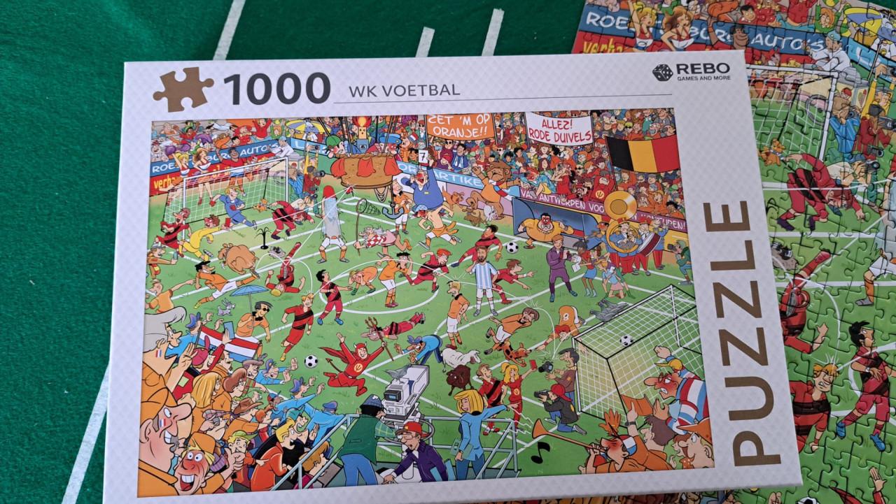 Speciale uitgave: Puzzel 1000 stukjes WK Voetbal 2026.