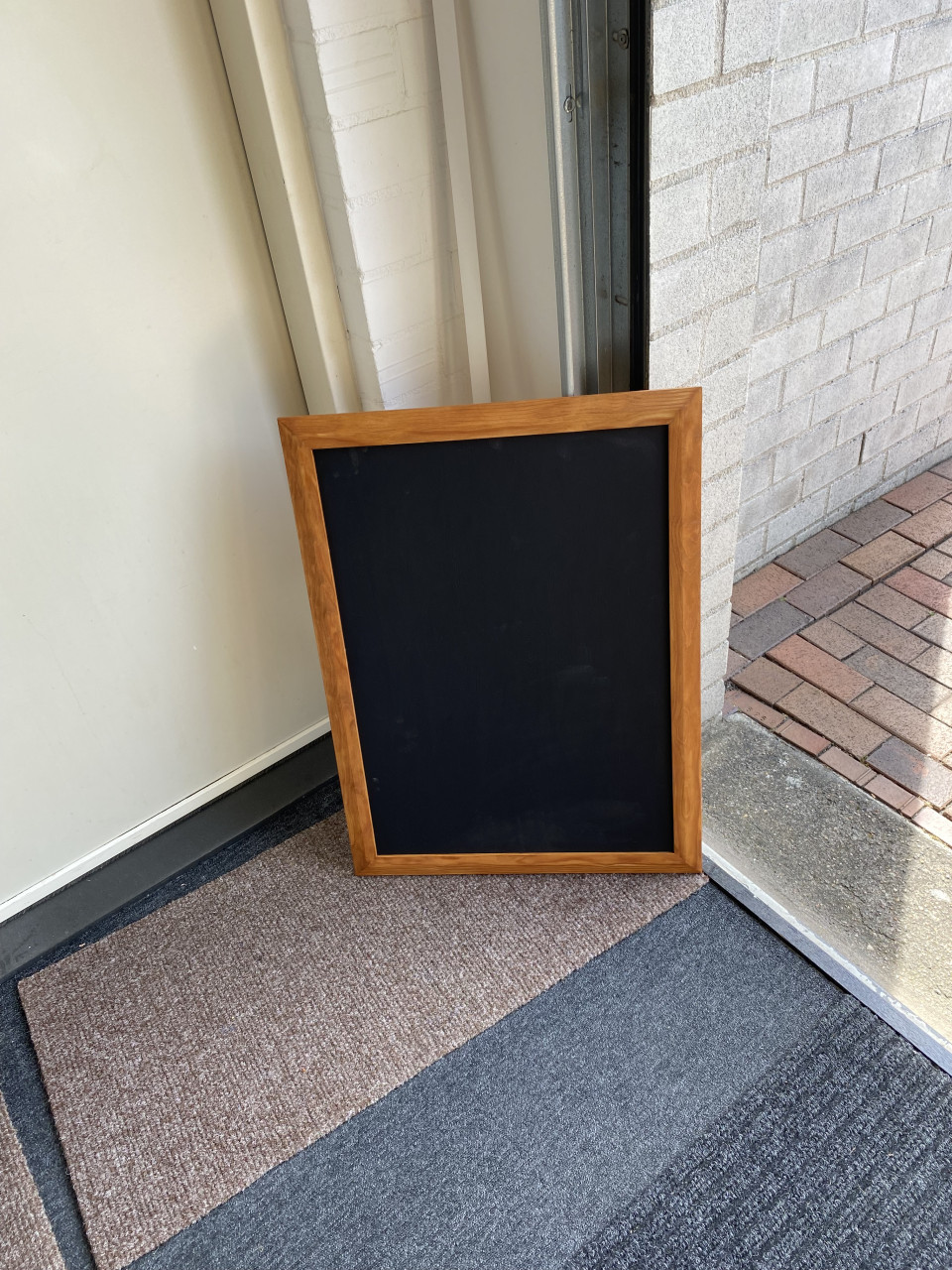 Wand krijtbord