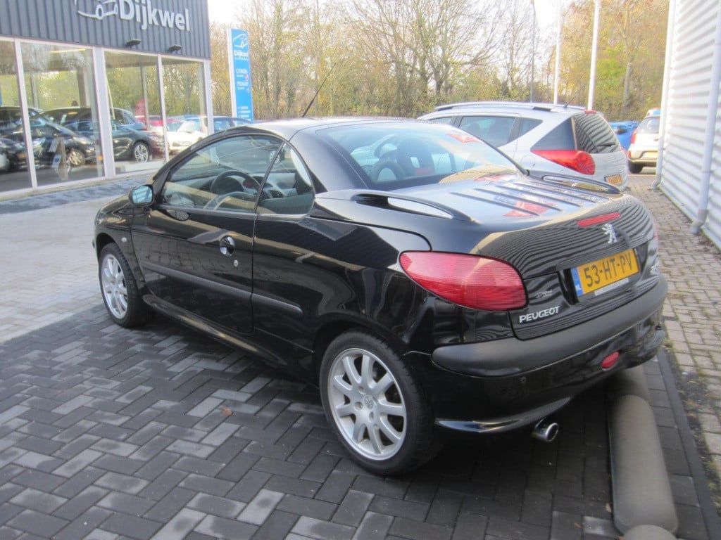 Peugeot 206 cc 2.0i 16v cabriolet clima/leder/park