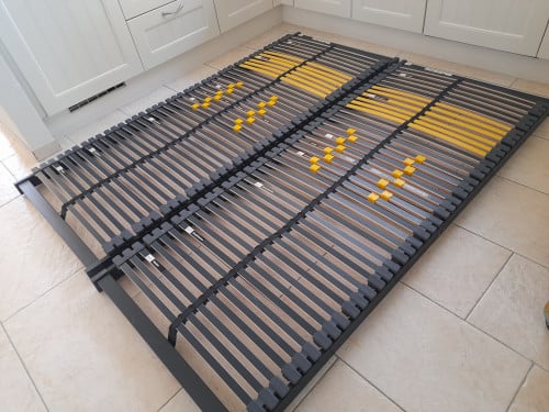 2 x Bossflex lattenbodem 80 x 200 ( in goede staat )