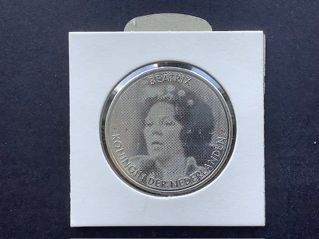 Beatrix, 10 euro 2005 “Jubileum munt” , zilver.