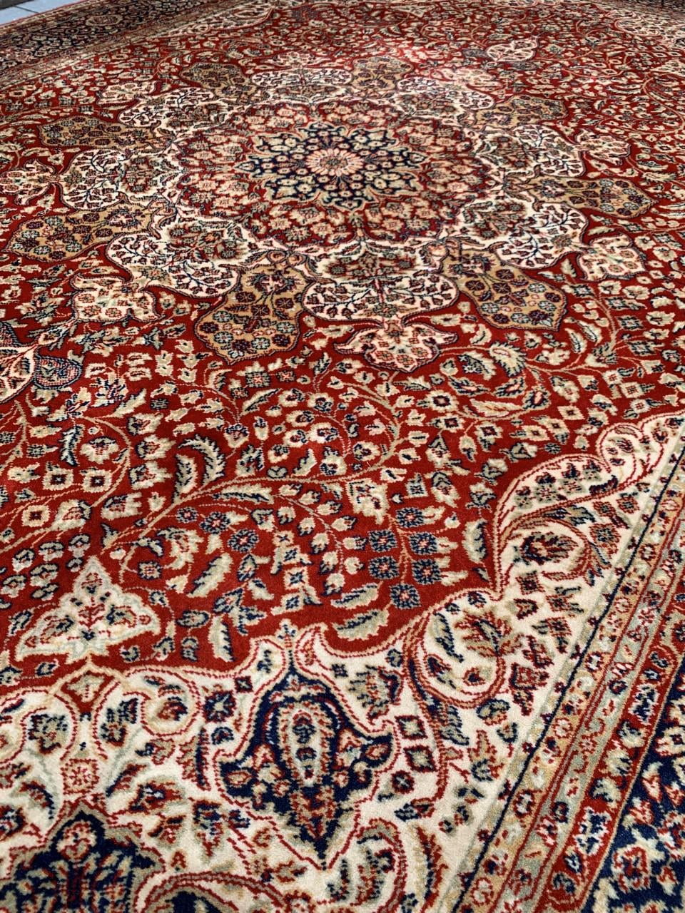 ❣️Super Leuk Sfeervol Vintage Vloerkleed❣️Keshan❣️Zuiver Scheerwol❣️