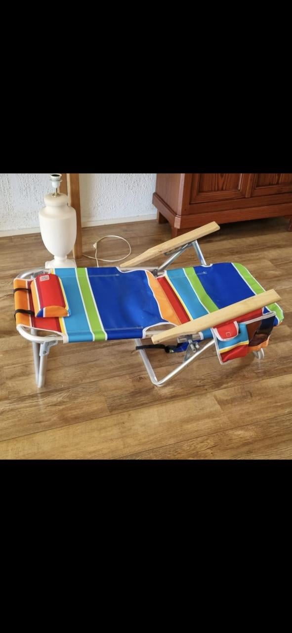 Te koop NIEUW  strand,zit ligstoeltje in 1