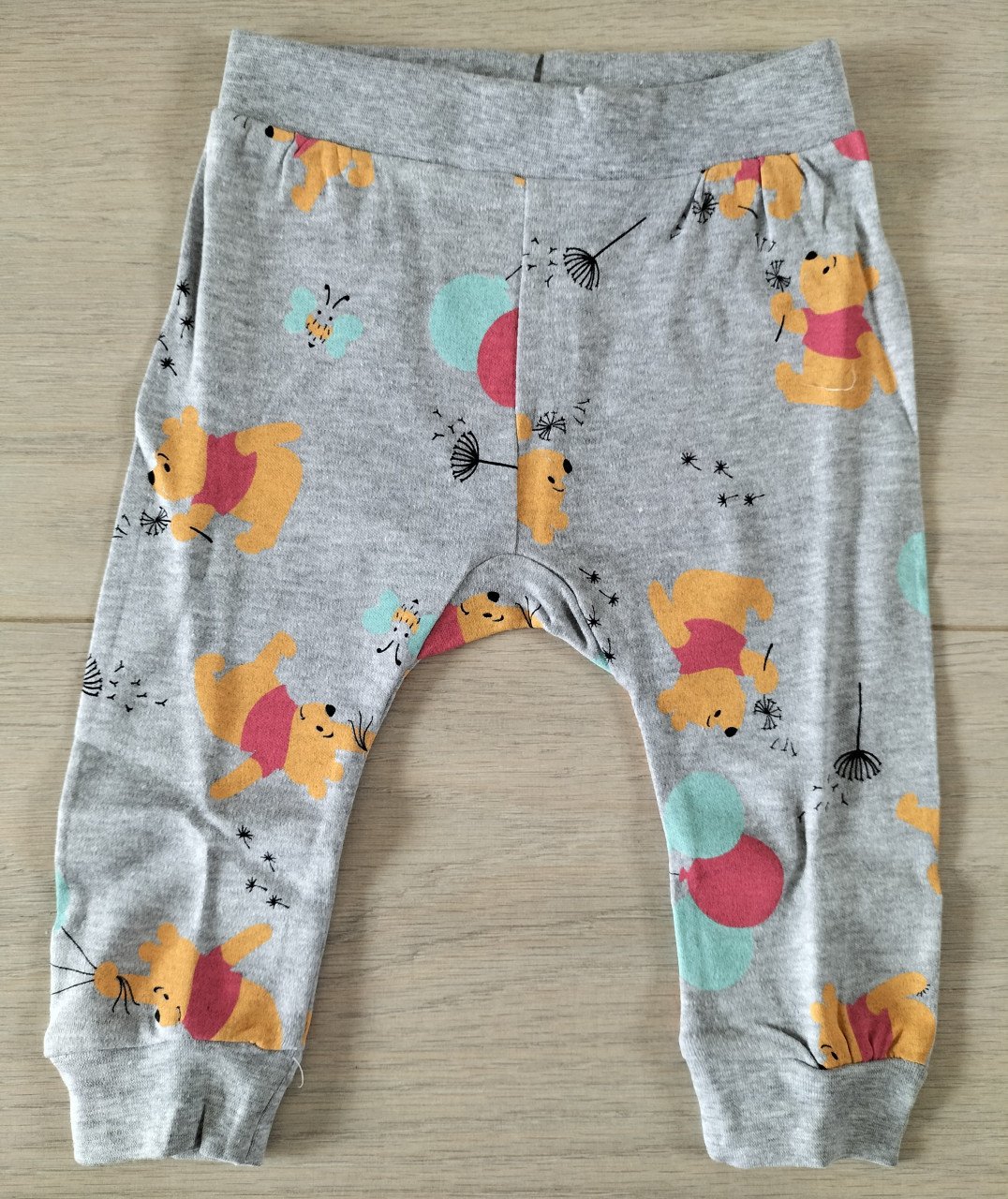 Disney babybroekje Winnie the Pooh grijs maat 74/80