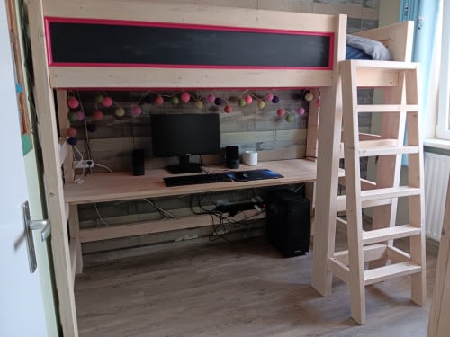 Steigerhouten Hoogslaper